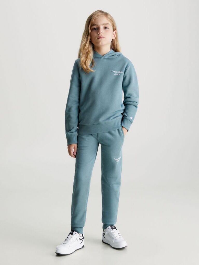 Blue Organic Blend Joggers  Boys