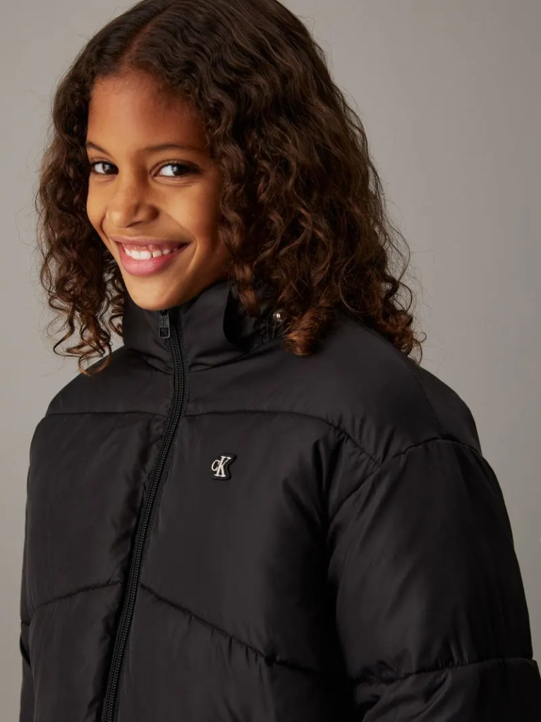 Black Puffer Jacket  Girls