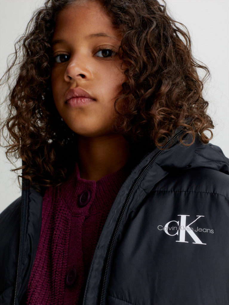 Black Puffer Jacket  Girls