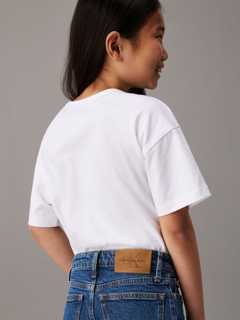 Denim High Rise Relaxed Jeans  Girls