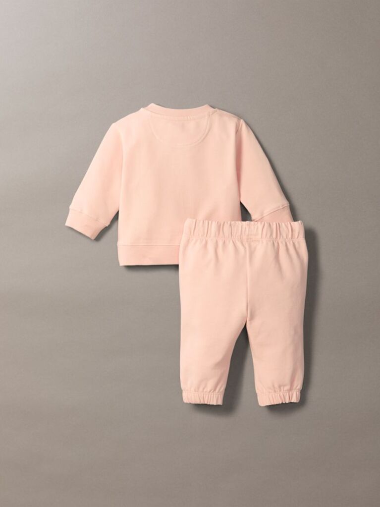 Pink Newborn Logo Tracksuit  Newborn