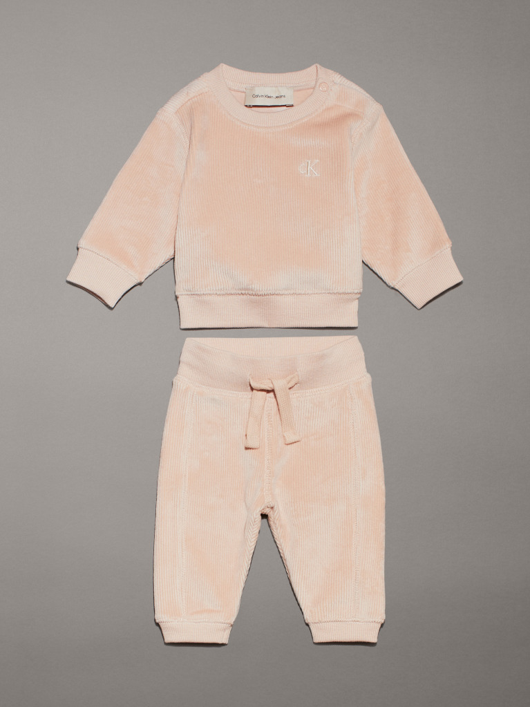 Pink Newborn Velvet Fleece Giftset  Newborn