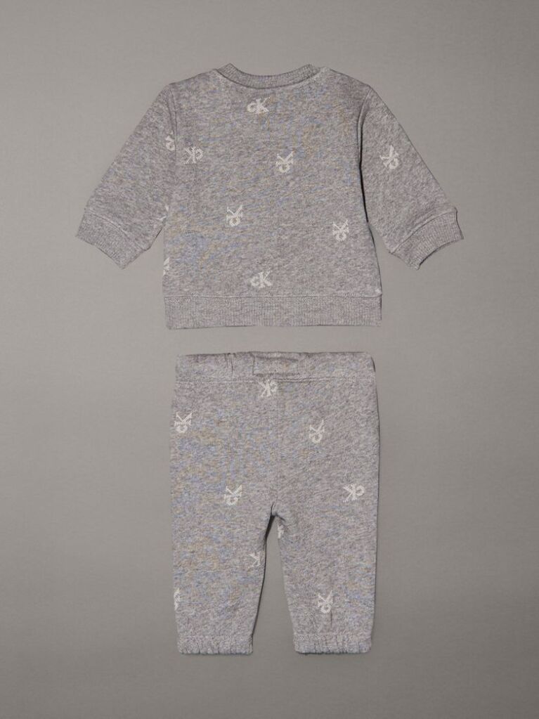 Grey Newborn Logo Tracksuit  Newborn