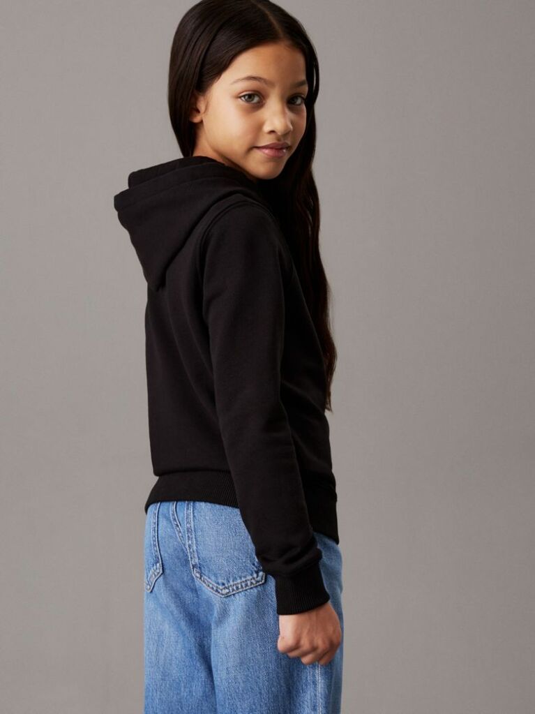 Μαύρο Unisex Βαμβακερό Hoodie  Παιδικό Unisex