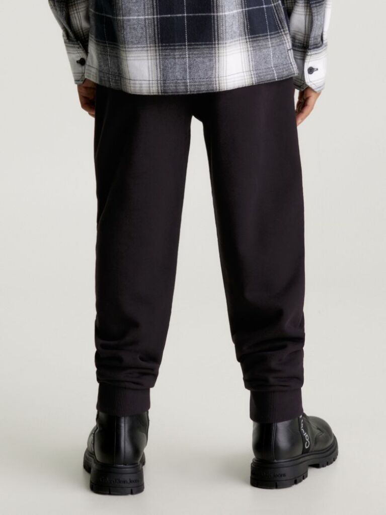 Black Unisex Relaxed Joggers  Kids Unisex