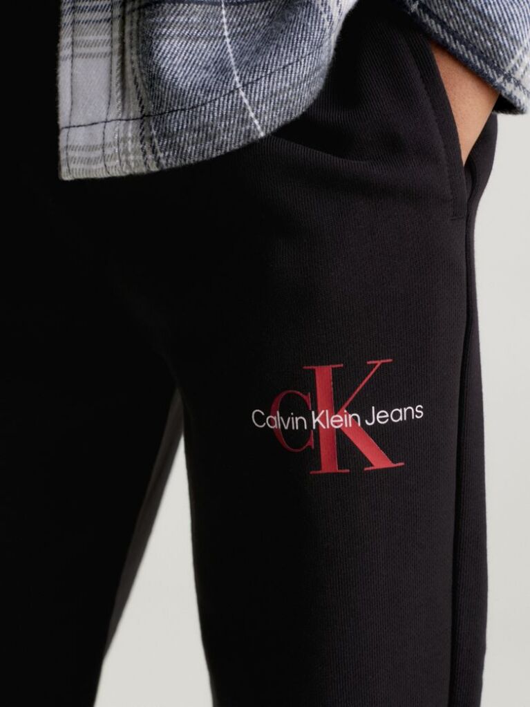 Black Unisex Relaxed Joggers  Kids Unisex