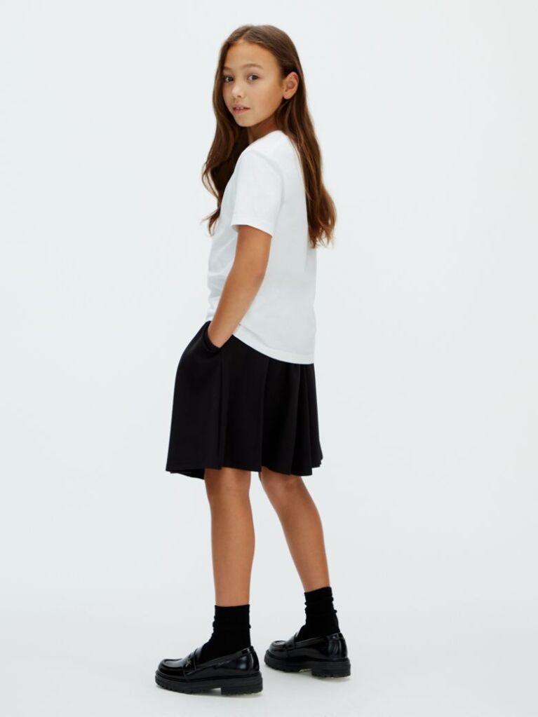 Λευκό Παιδικό T-shirt Με Λογότυπο  Παιδικό Unisex