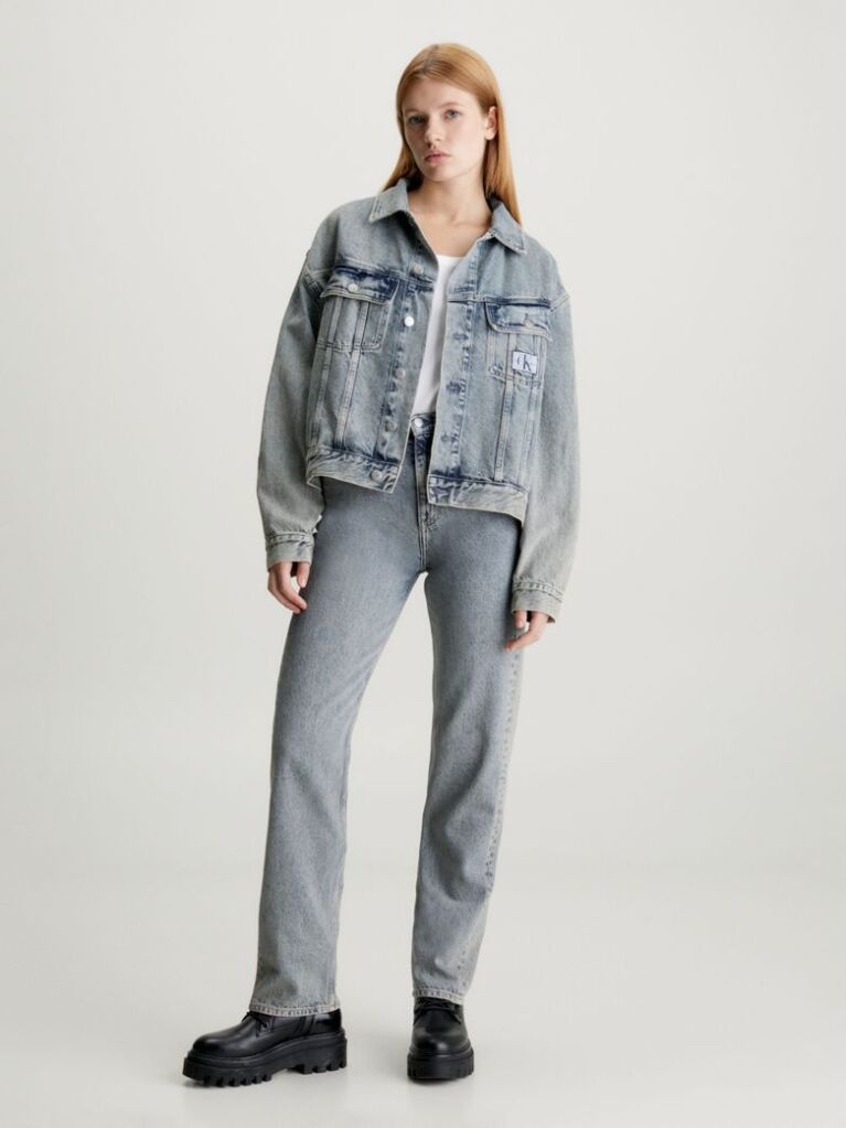 Denim Boxy Denim Jacket  Women