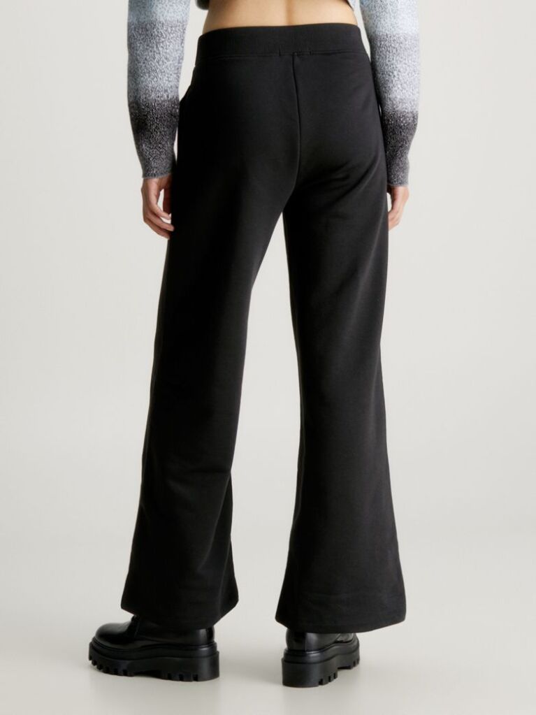 Black Relaxed Cotton Terry Joggers  Women