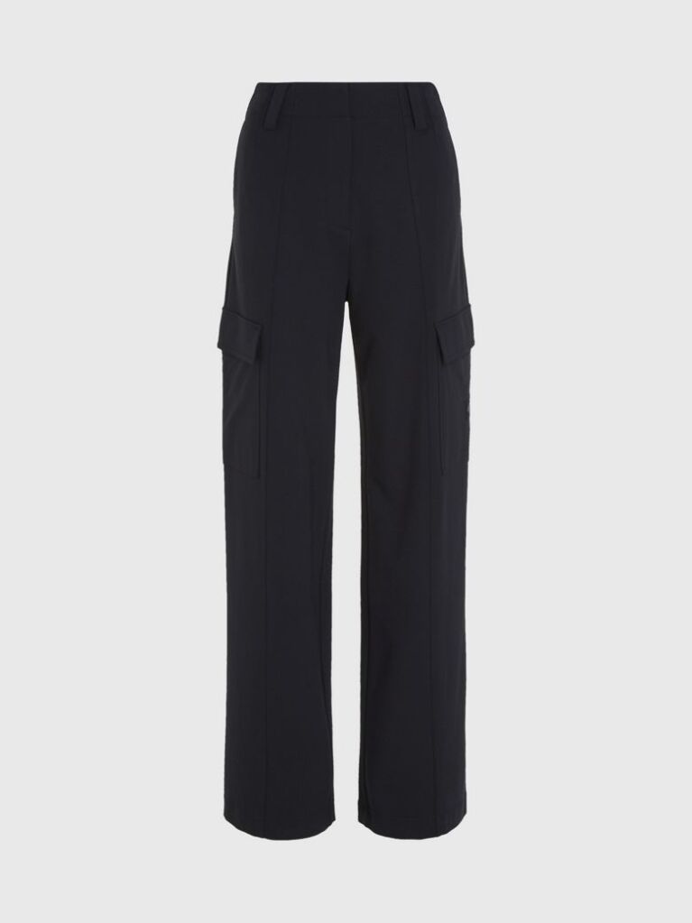 Black Milano Jersey Utility Pants  Women