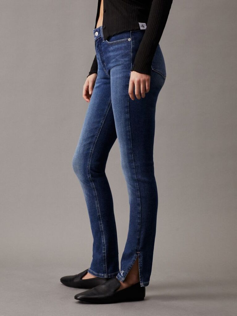 Denim Skinny Τζιν Με Κανονική Μέση  Γυναίκα