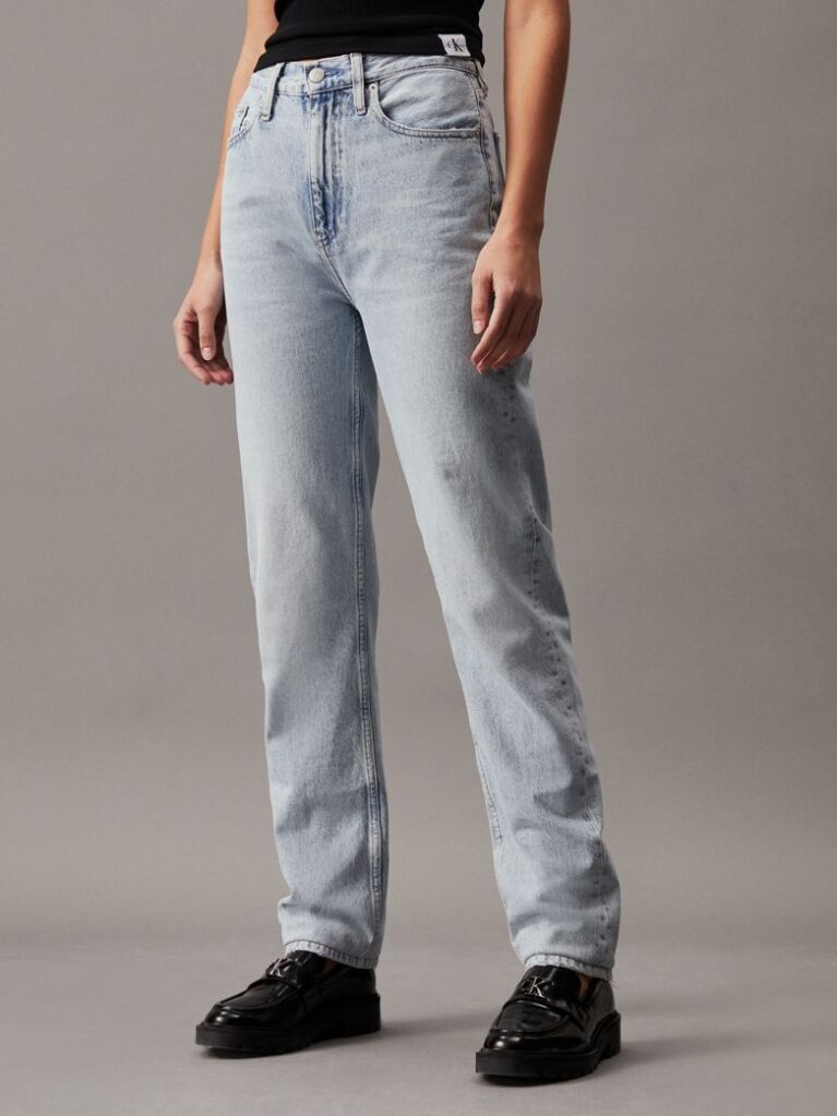 Denim Authentic Τζιν Με Ισια Στενή Γραμμή  Γυναίκα