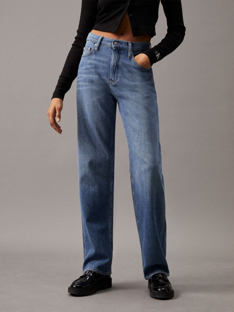 Denim Άνετο Ψηλόμεσο Τζιν  Γυναίκα