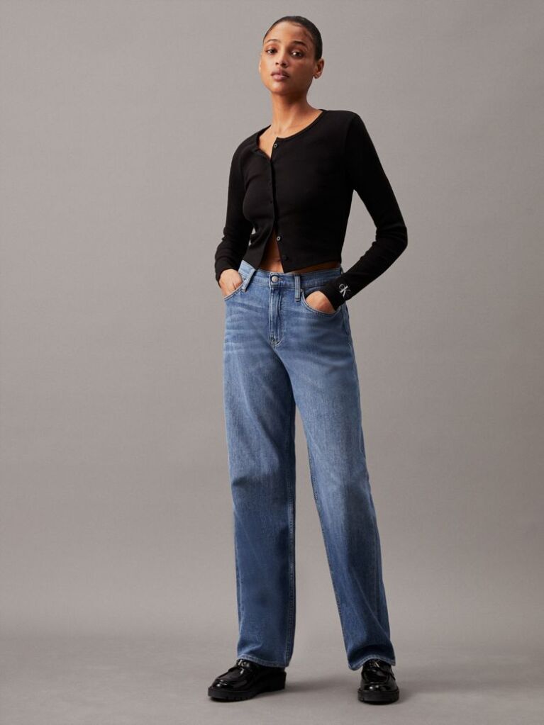 Denim Άνετο Ψηλόμεσο Τζιν  Γυναίκα