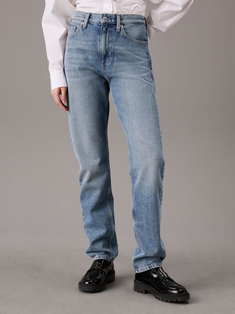 Denim Authentic Slim Τζιν Σε Ίσια Γραμμή  Γυναίκα