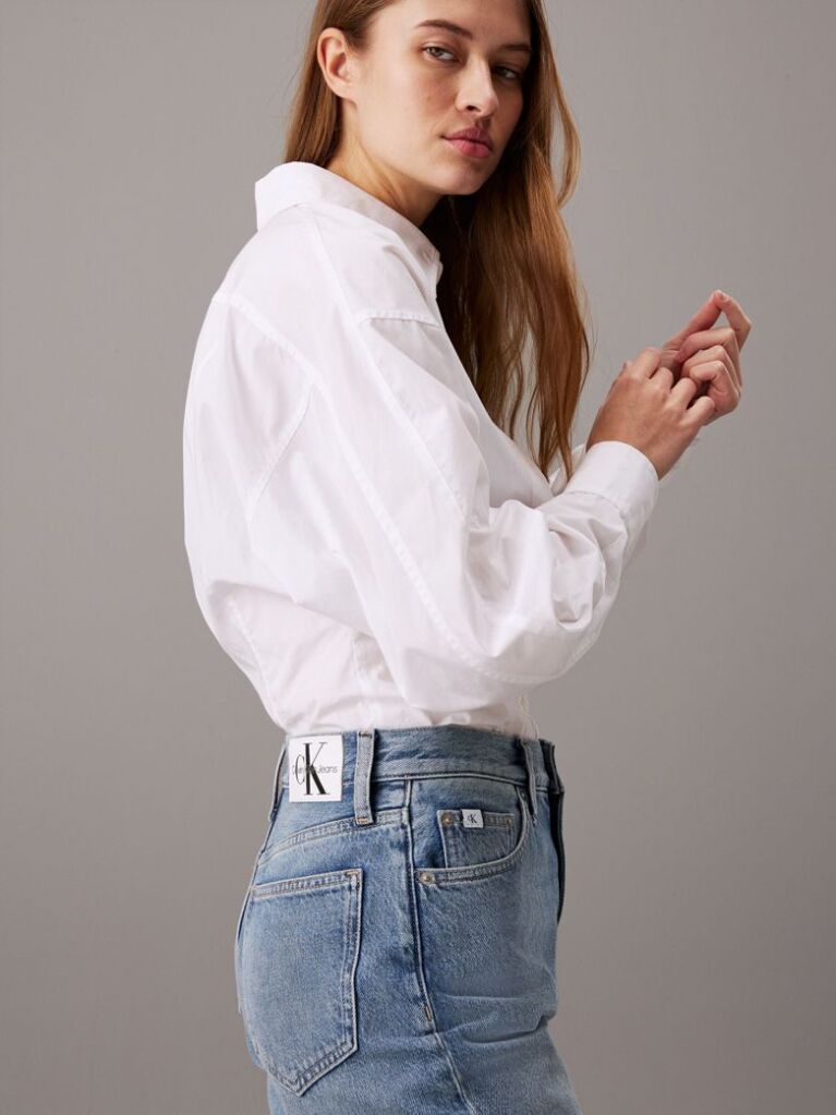 Denim Authentic Slim Τζιν Σε Ίσια Γραμμή  Γυναίκα