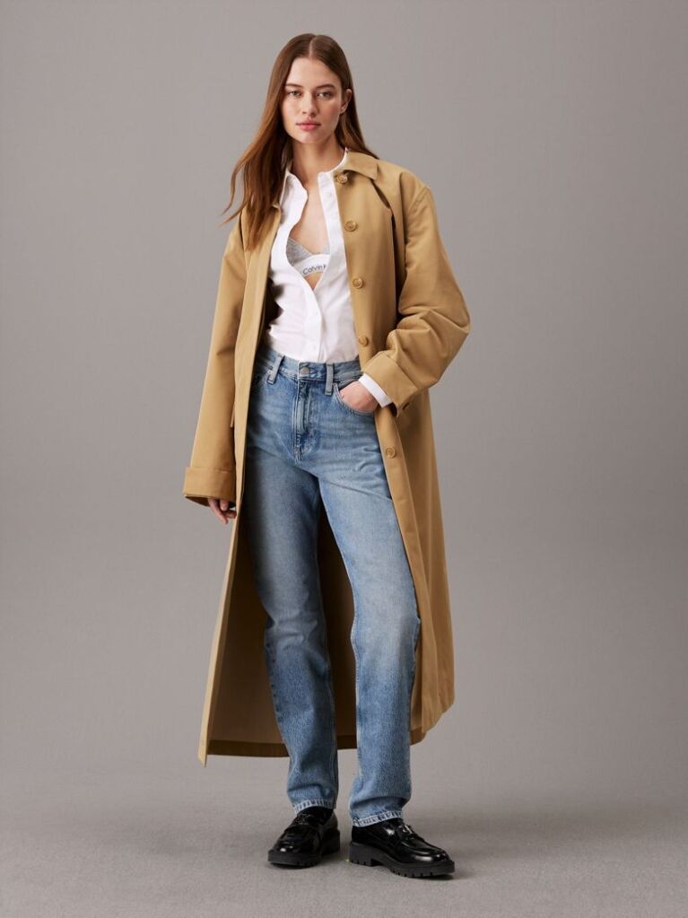 Denim Authentic Slim Τζιν Σε Ίσια Γραμμή  Γυναίκα