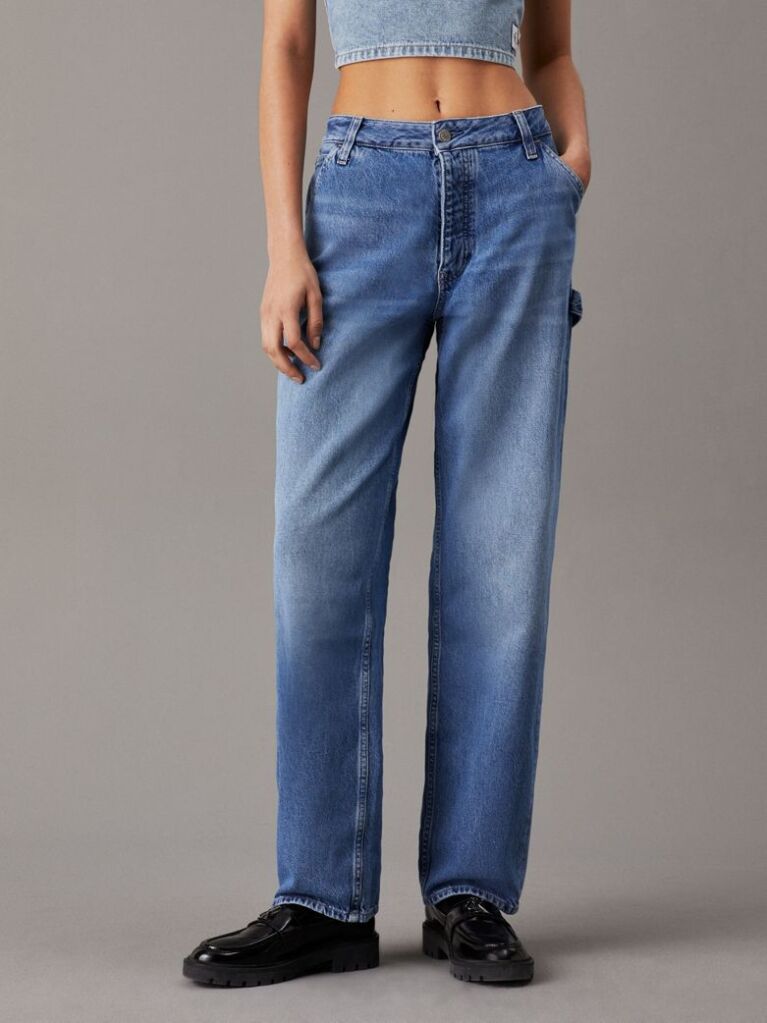 Denim 90's Τζιν Carpenter Σε Ίσια Γραμμή  Γυναίκα