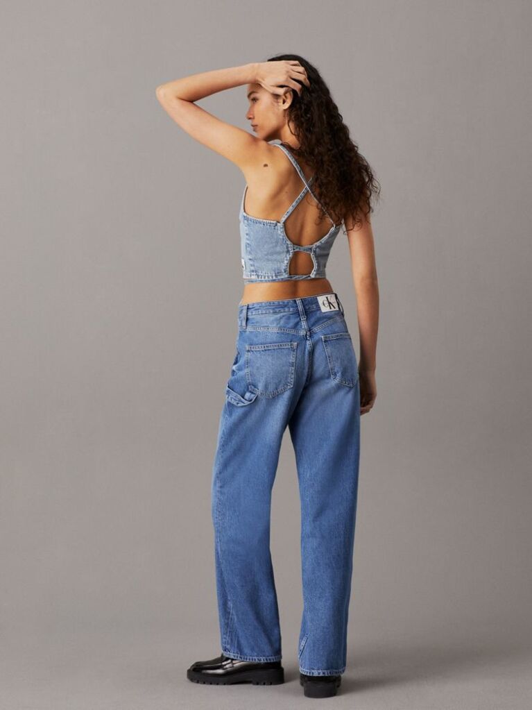 Denim 90's Τζιν Carpenter Σε Ίσια Γραμμή  Γυναίκα