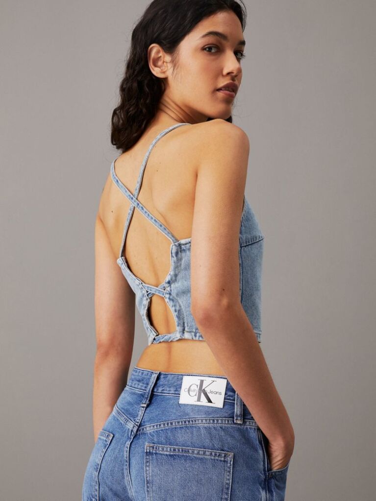 Denim 90's Τζιν Carpenter Σε Ίσια Γραμμή  Γυναίκα