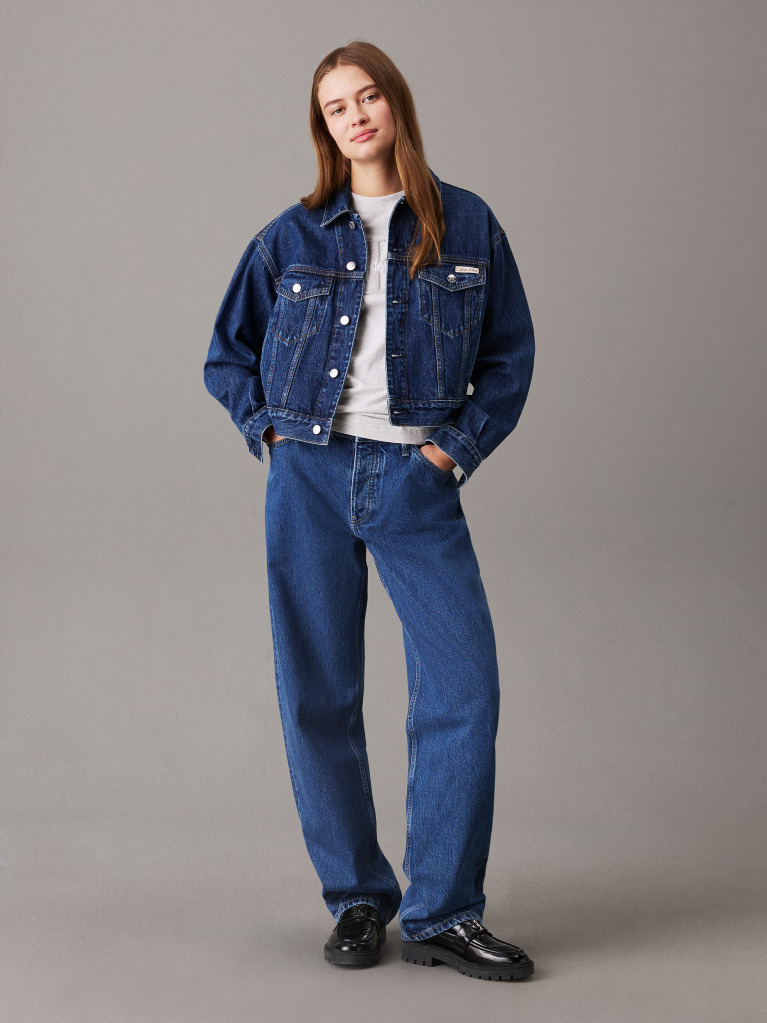 Denim 90's Τζιν Με Χαλαρή Γραμμή  Γυναίκα
