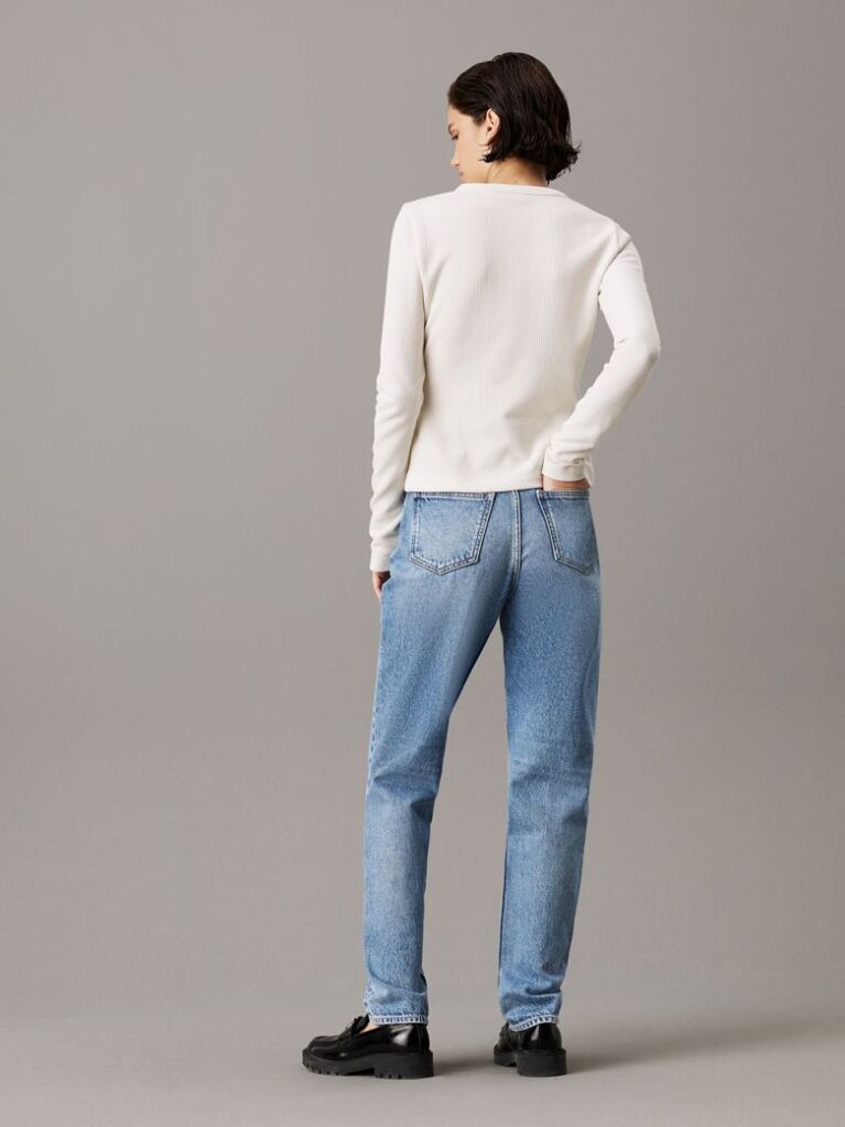 Denim Τζιν Mom  Γυναίκα