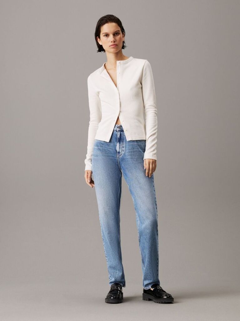 Denim Τζιν Mom  Γυναίκα
