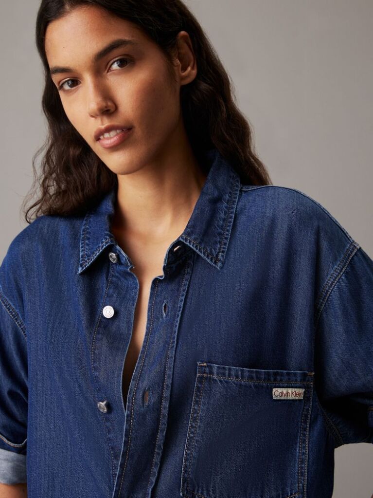 Denim Denim Φόρεμα Πουκαμίσα Με Ζώνη  Γυναίκα