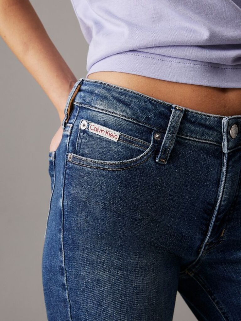 Denim Skinny Τζιν Με Κανονική Μέση  Γυναίκα