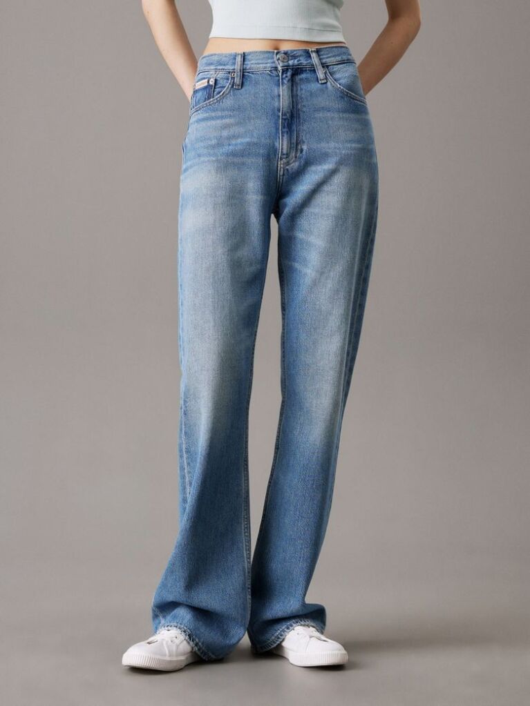 Denim Τζιν Σε Bootcut Γραμμή  Γυναίκα