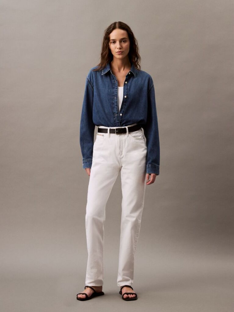 Denim Authentic Τζιν Με Στενή Ίσια Γραμμή  Γυναίκα