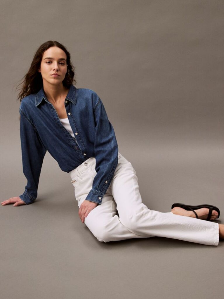 Denim Authentic Τζιν Με Στενή Ίσια Γραμμή  Γυναίκα