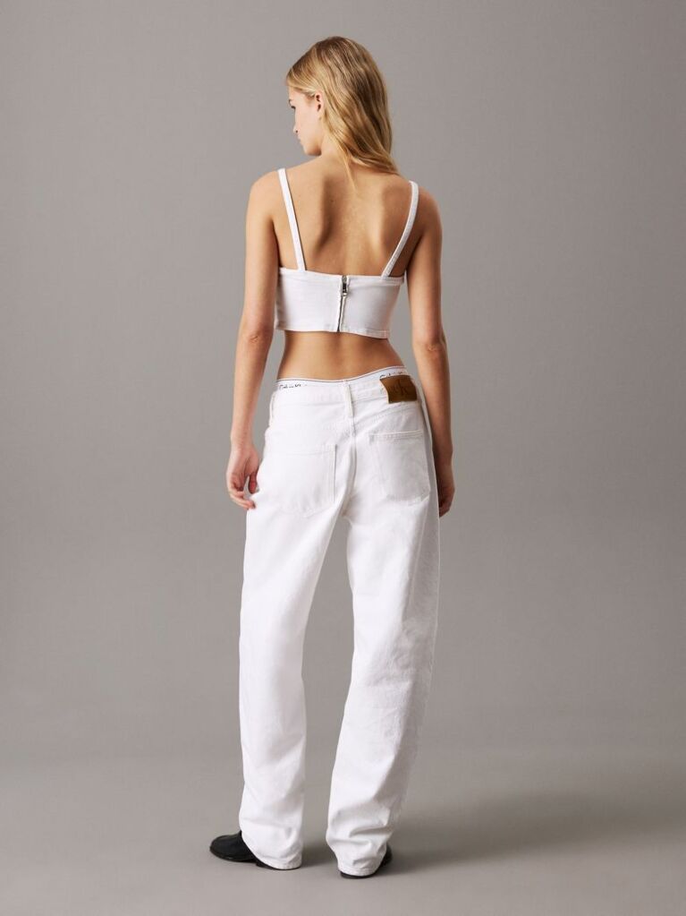 Denim Denim Bralette Top  Women
