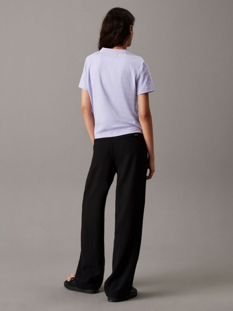 Black Relaxed Straight Drawstring Trousers  Women