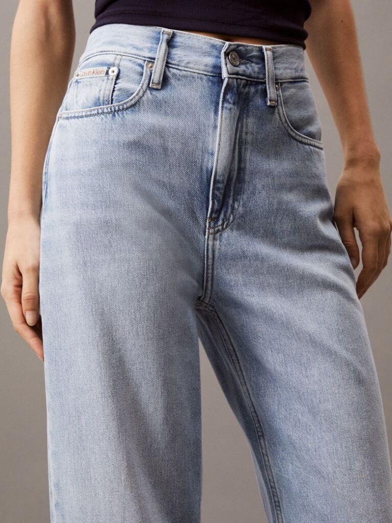 Denim Ψηλόμεσο Barrel Τζιν  Γυναίκα