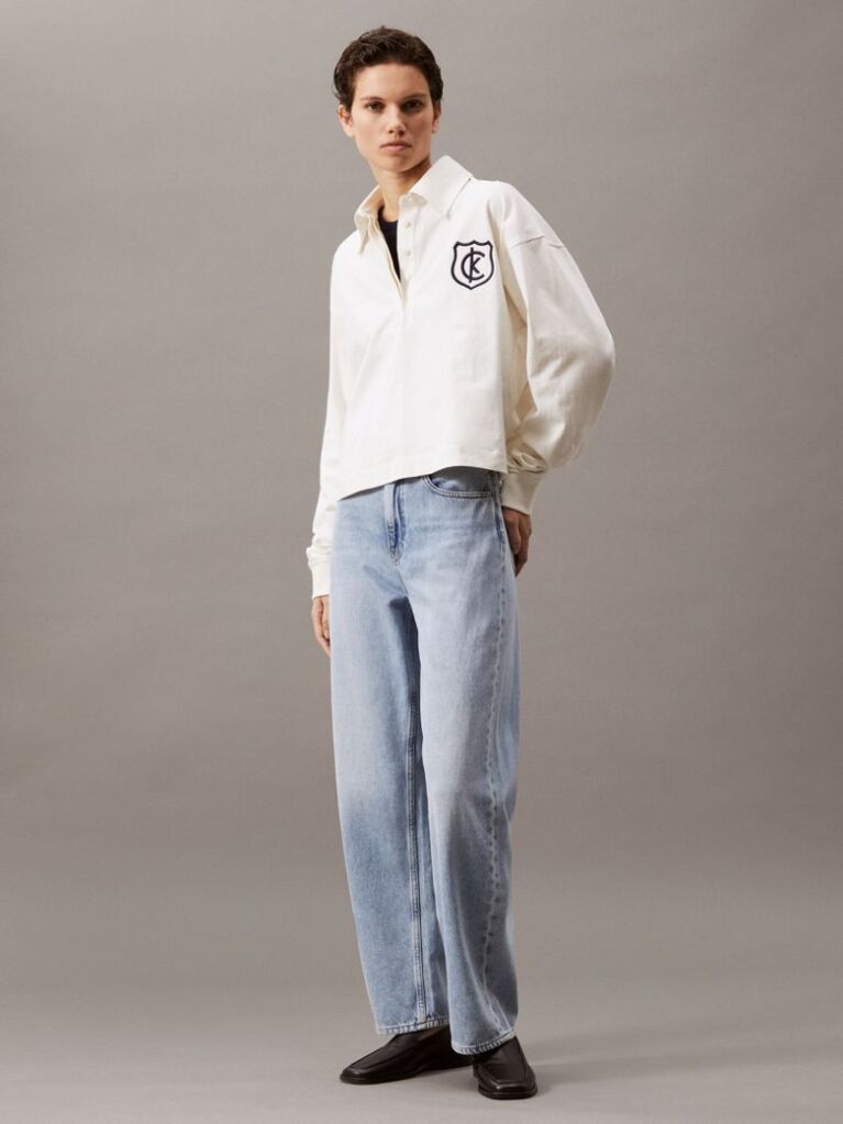 Denim Ψηλόμεσο Barrel Τζιν  Γυναίκα