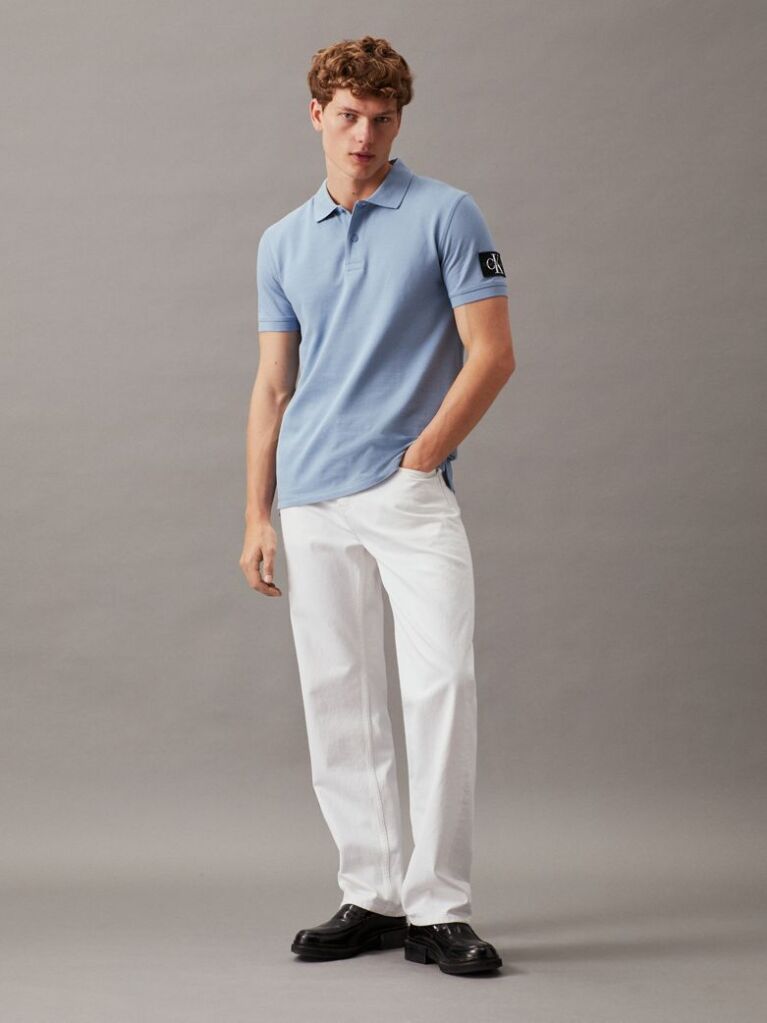 Blue Badge Polo Shirt  Men