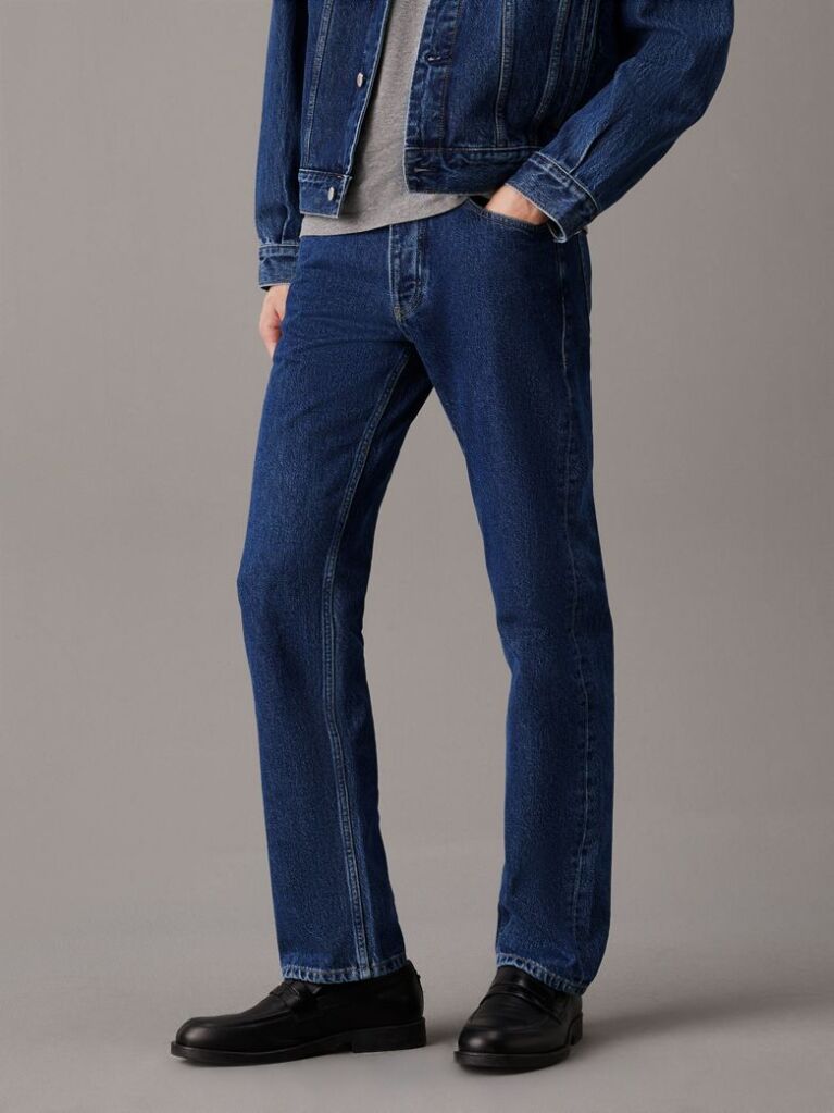 Denim Standard Straight Jeans  Men