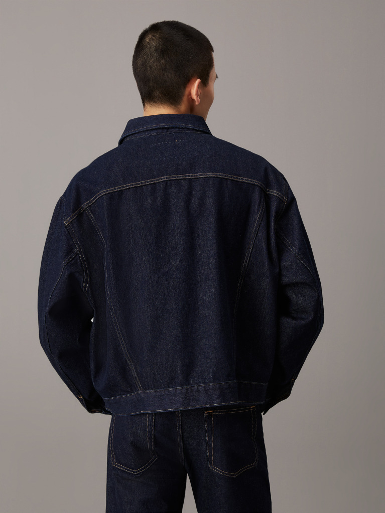 Denim Relaxed Denim Jacket  Men