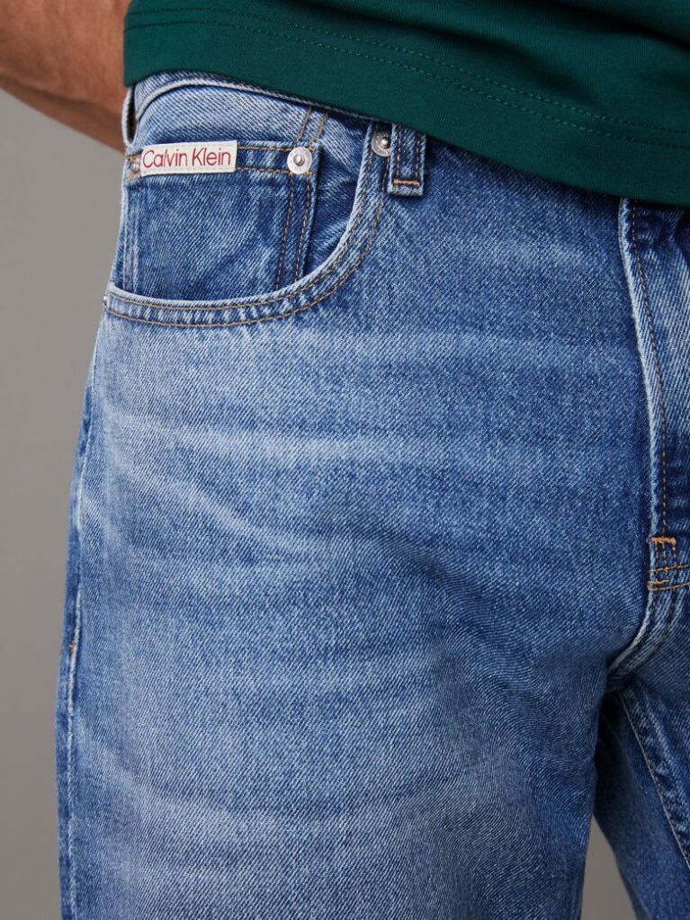 Denim Slim Straight Jeans  Men