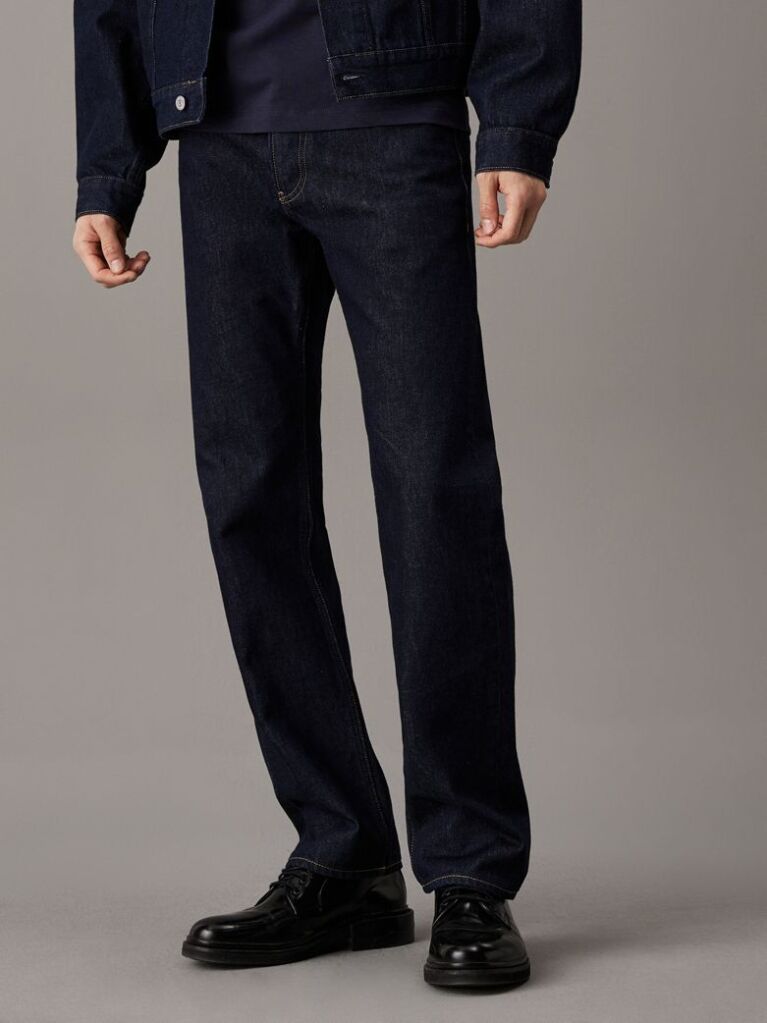 Denim Standard Straight Jeans  Men
