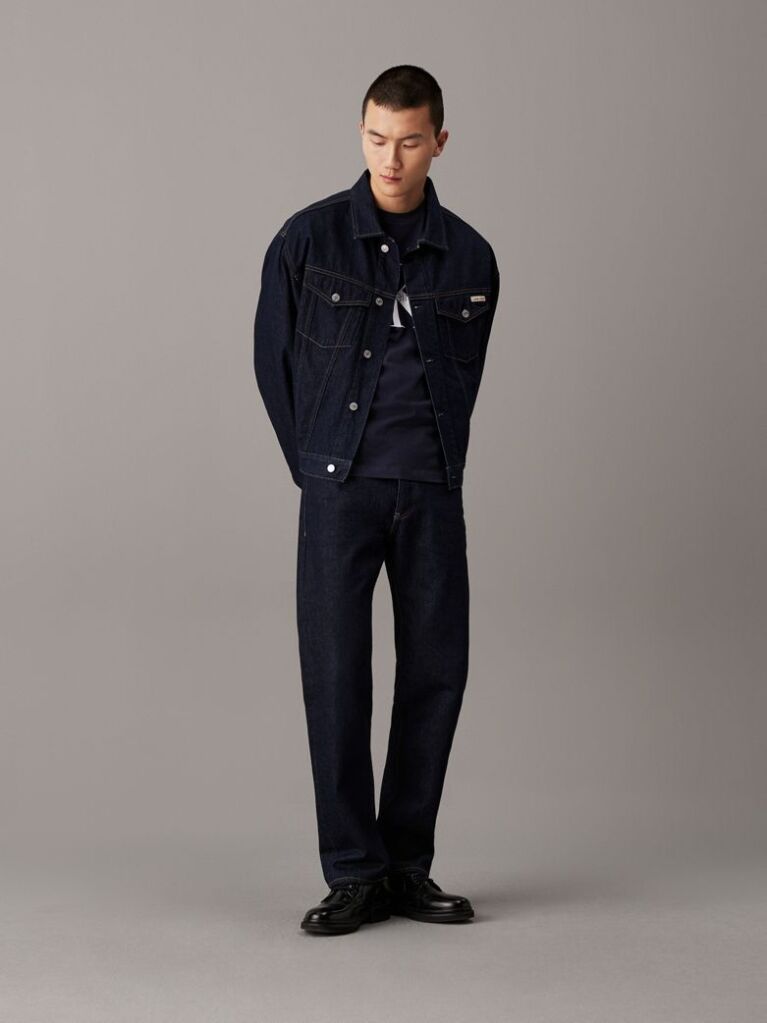 Denim Standard Straight Jeans  Men