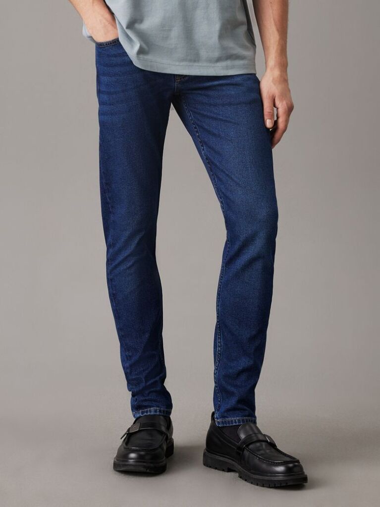 Denim Slim Tapered Jeans  Men