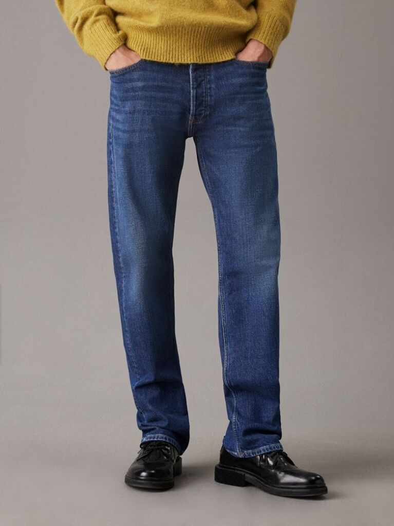 Denim Standard Straight Jeans  Men
