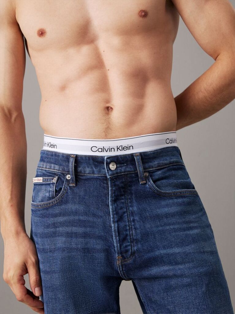 Denim Standard Straight Jeans  Men