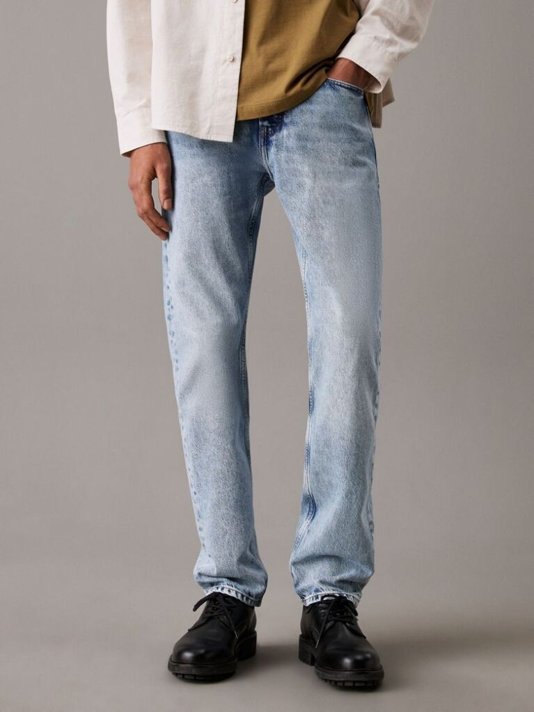 Denim Standard Straight Jeans  Men