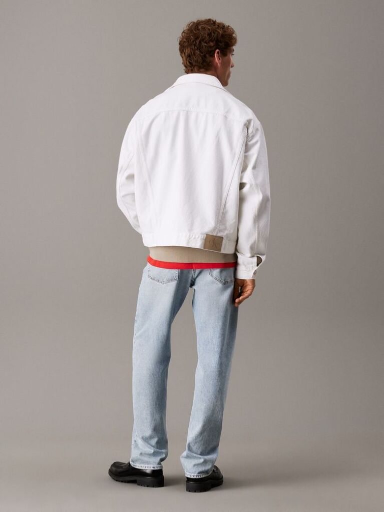 Denim Denim Τζάκετ Σε Άνετη Γραμμή  Άνδρας