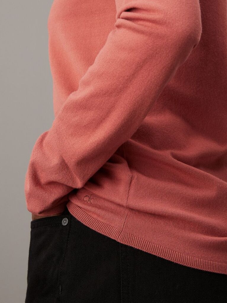 Orange Viscose Blend Jumper  Women