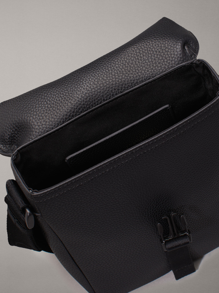 Black Reporter Bag  Men