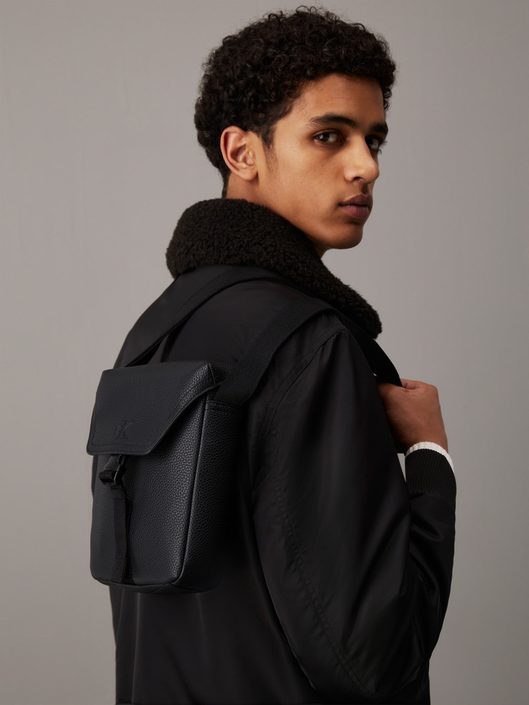 Black Reporter Bag  Men